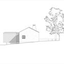 04 north elevation - House in Amares / Lu&iacute;s Peixoto: Kết hợp giữa yếu tố hiện đại v&agrave; truyền thống