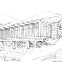 07 sketch - House in Amares / Lu&iacute;s Peixoto: Kết hợp giữa yếu tố hiện đại v&agrave; truyền thống