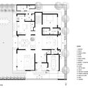 3 ground floor plan - The Brick Connection / TRAANSPACE: Nh&agrave; tường gạch mộc kết nối với thi&ecirc;n nhi&ecirc;n