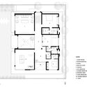 4 first floor plan - The Brick Connection / TRAANSPACE: Nh&agrave; tường gạch mộc kết nối với thi&ecirc;n nhi&ecirc;n