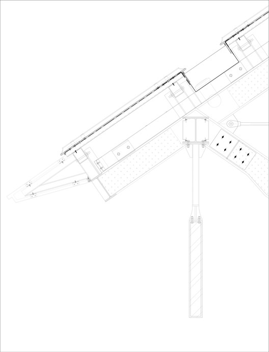 Shed of Tangshan Interchange Toll Station / AESEU Architectural Technology and Art studio - Image 26 of 37