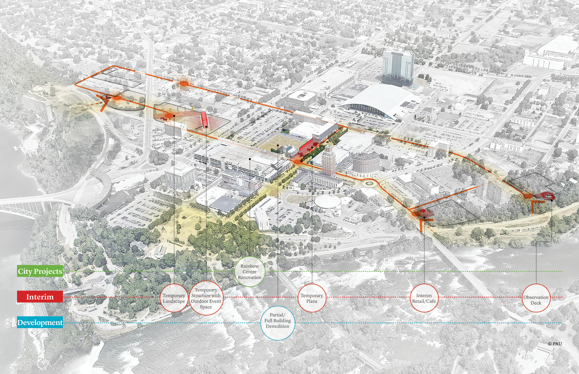 Gallery of PAU Designs New Vision for Downtown Niagara Falls - 13