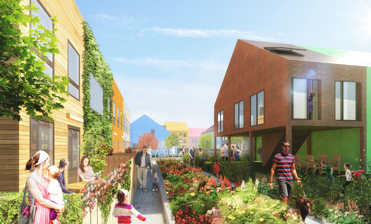 MVRDV’s Vibrant Residential Neighborhood Traumhaus Funari Breaks Ground  - Image 4 of 9