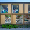 木质框架的‘填充’，阿姆斯特丹全球公民小学 / Moke Architecten - 建筑图, 小学及初中, 表皮