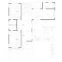groundfloor plan - Căn biệt thự 2 tầng m&aacute;i lệch hiện đại nội thất sang trọng đẳng cấp