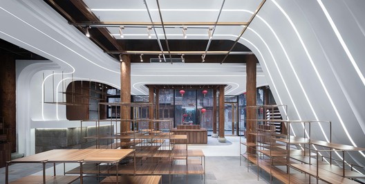 Jiangnan Zan Store / LYCS Architecture - Interior Photography, Beam