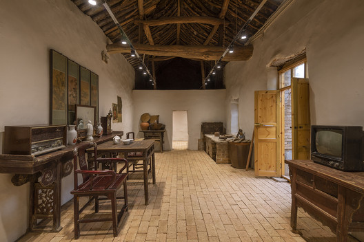 Space Improvement Plan for Zaiwan Village / 3andwich Design / He Wei Studio - Interior Photography, Dining room, Chair, Door