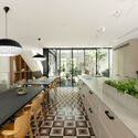 Neve Tzedek Patio House / Meirav Galan Architects - Interior Photography, Kitchen, Table, Chair, Windows