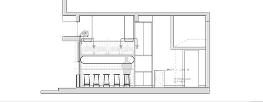 Restaurante atom burger / LVS-Architecture Restaurante atom burger / LVS-Architecture - Imagem 19 de 20