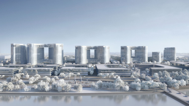 China United · Fang Ye's 'High-End Industrial Park for an Internet Company' Breaks Ground: A Flowing Cloud Valley - Image 22 of 31