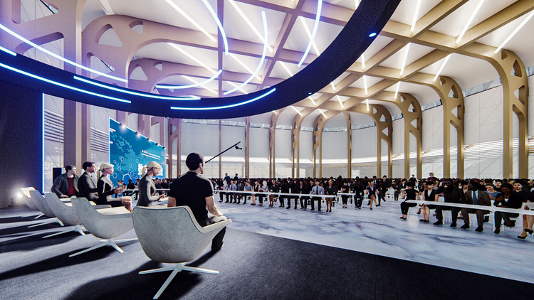 China United · Fang Ye's 'High-End Industrial Park for an Internet Company' Breaks Ground: A Flowing Cloud Valley - Image 14 of 31