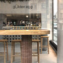 Golden Egg Café / mh architects - Interior Photography, Kitchen, Table