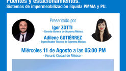 Webinar SOPREMA: PMMA y PU para puentes y estacionamientos