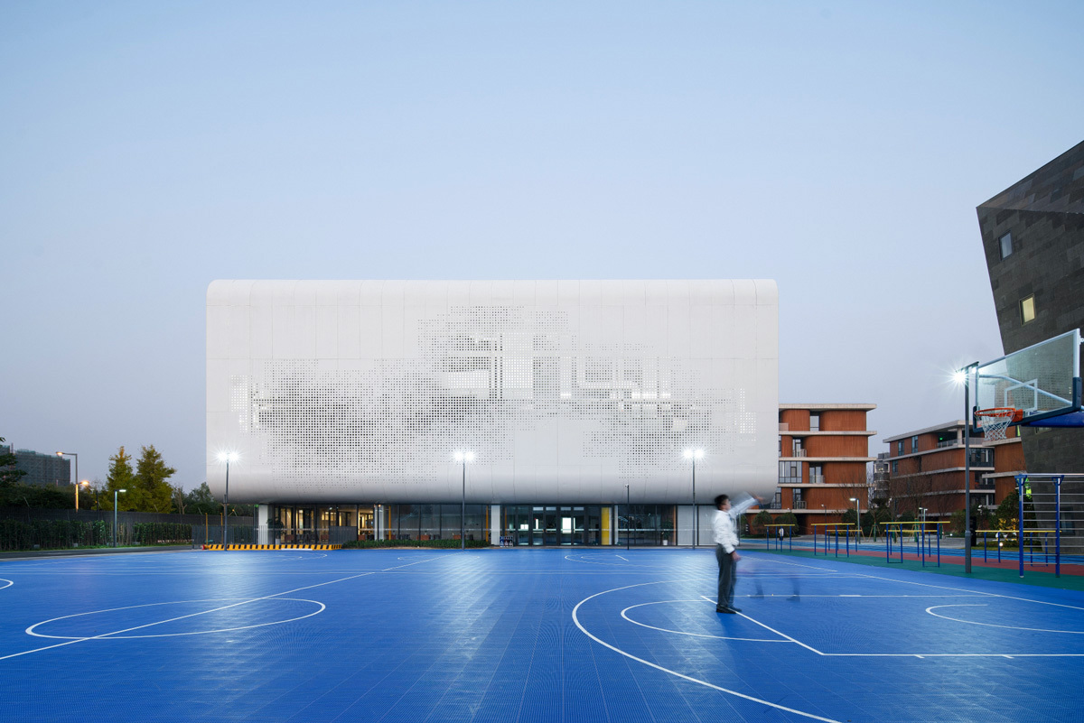 上海青浦平和运动中心 / OPEN建筑事务所 - 建筑图