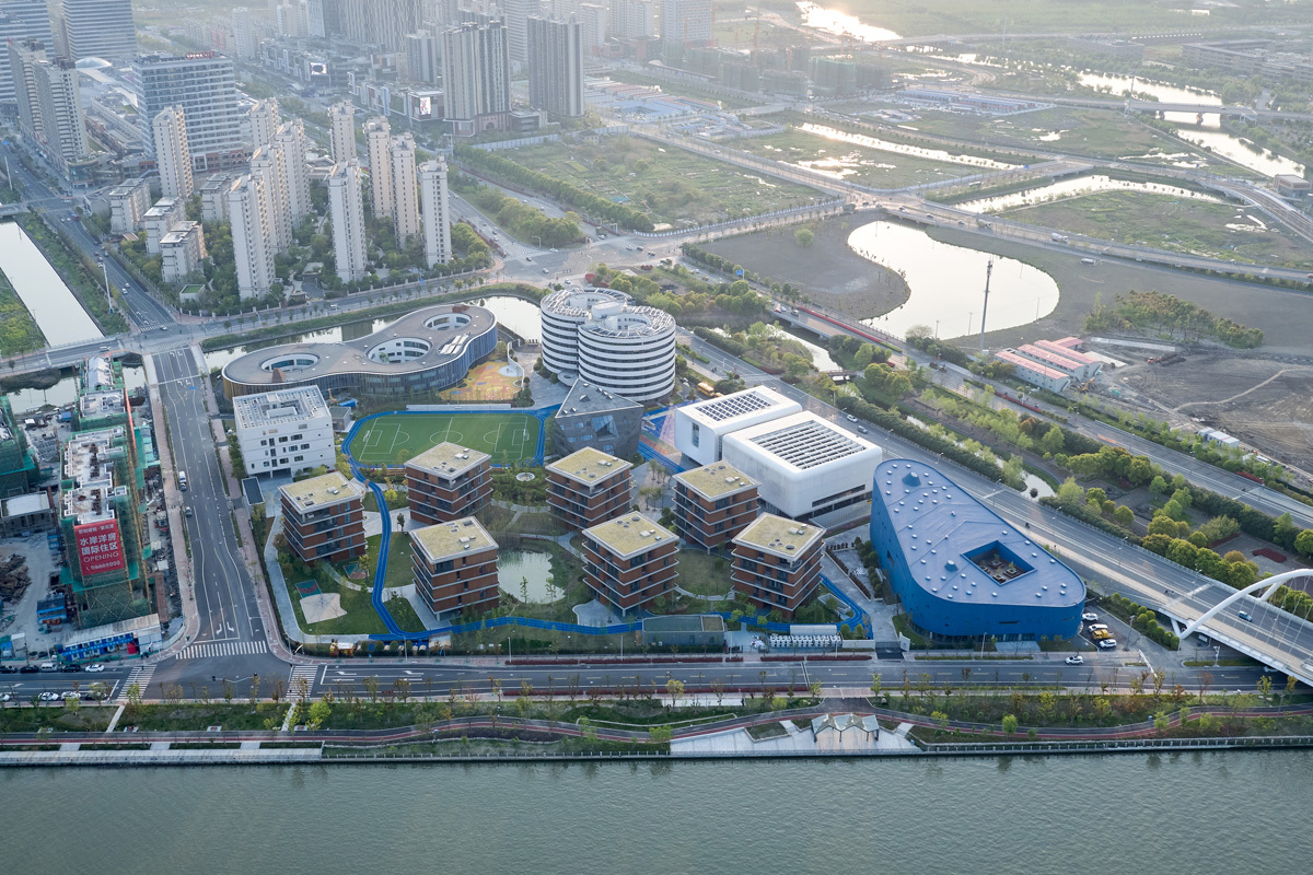 上海青浦平和运动中心 / OPEN建筑事务所 - 建筑图