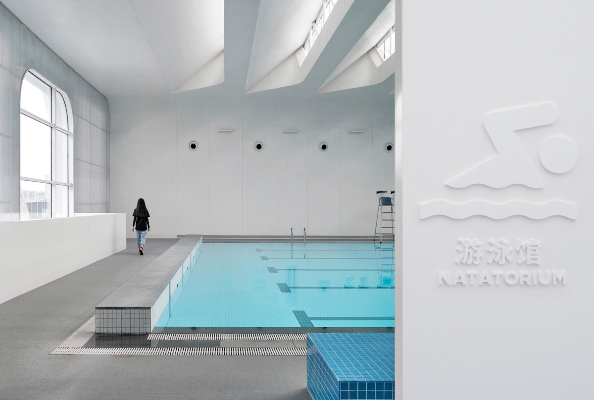 上海青浦平和运动中心 / OPEN建筑事务所 - 室内图