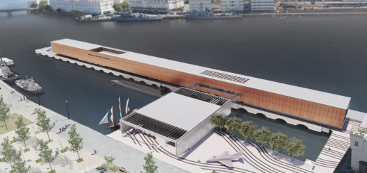 Resultado do concurso para o Museu Marítimo do Brasil no Rio de Janeiro Resultado do concurso para o Museu Marítimo do Brasil no Rio de Janeiro - Imagem 2 de 8