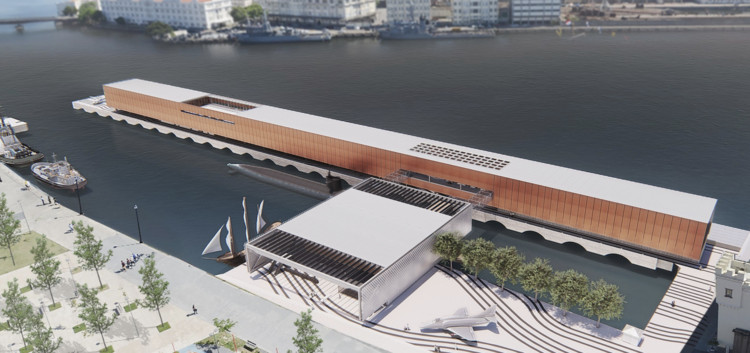 Resultado do concurso para o Museu Marítimo do Brasil no Rio de Janeiro - Imagem 2 de 8