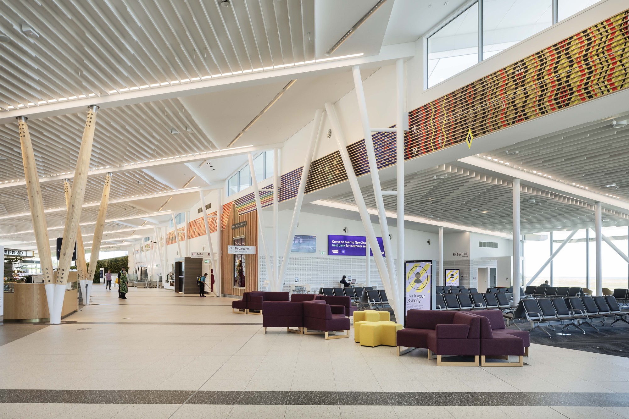 Gallery of Te Hono – New Plymouth Airport Terminal / Beca Design ...
