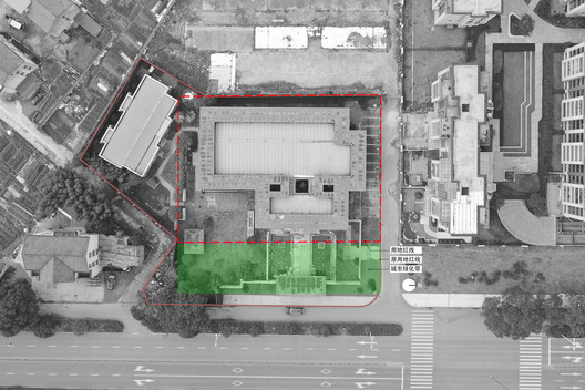 The Taozhu Red Memorial Renovation / Atelier Yipan - Facade