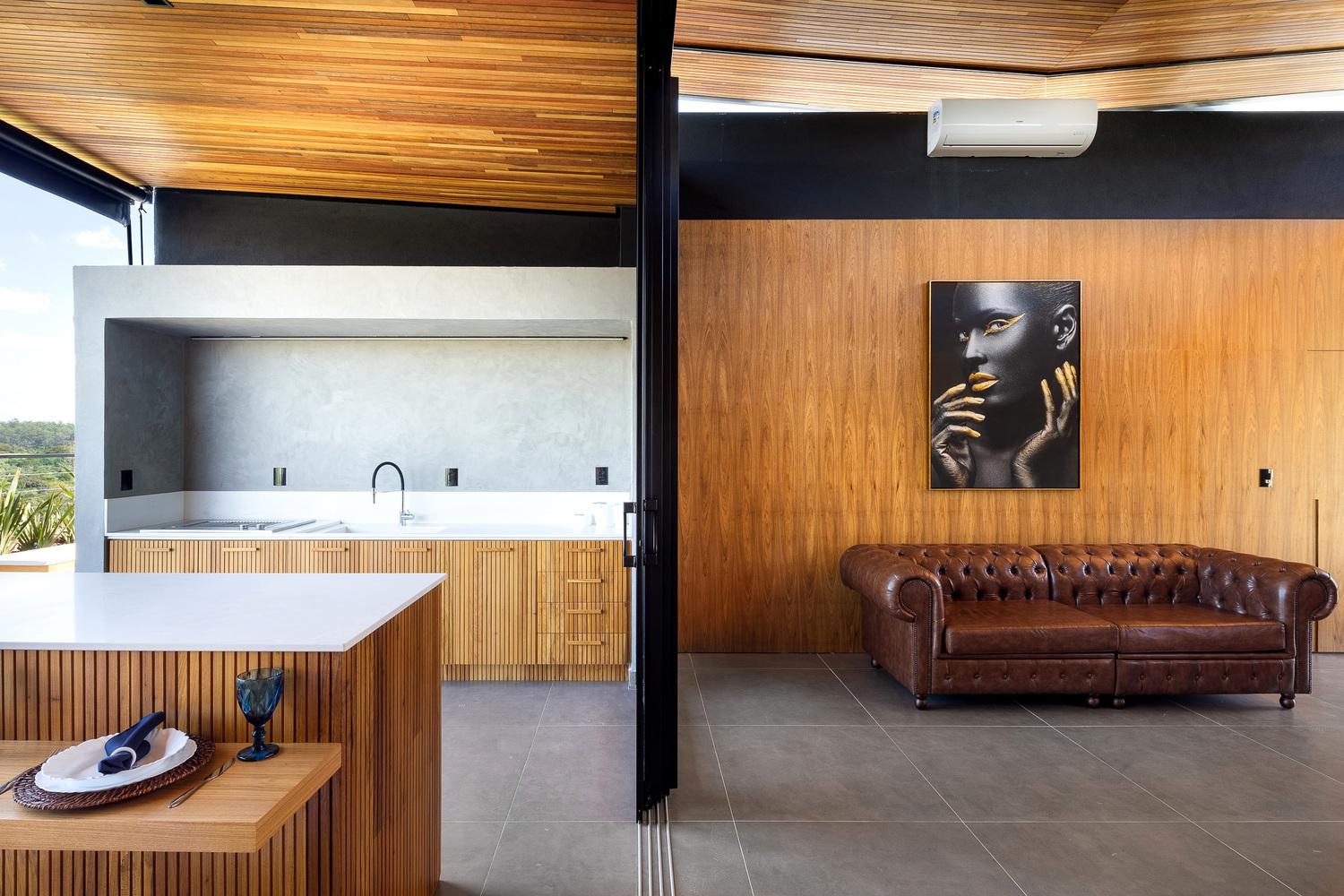 Casa Villas / Taguá Arquitetura - Fotografia de Interiores, Cozinha, Fachada, Viga, Bancada, Mesa