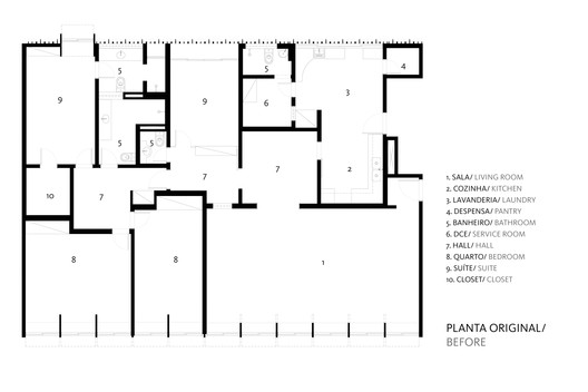 Apartamento Breu - Marcílio IV / CODA Arquitetura - Imagem 24 de 25