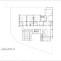 second floor plan - C&ocirc;ng tr&igrave;nh biệt thự 2 tầng hiện đại đẹp c&oacute; hồ bơi nằm vị tr&iacute; l&ocirc; g&oacute;c