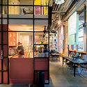 Eiffel Building / Braaksma & Roos architectenbureau - Interior Photography, Offices Interiors, Door, Lighting, Table, Chair