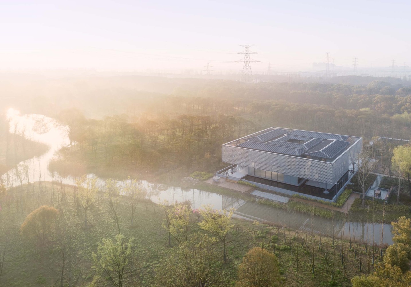英科中心 / 山水秀建筑事务所 + 出品建筑事务所 - 建筑图