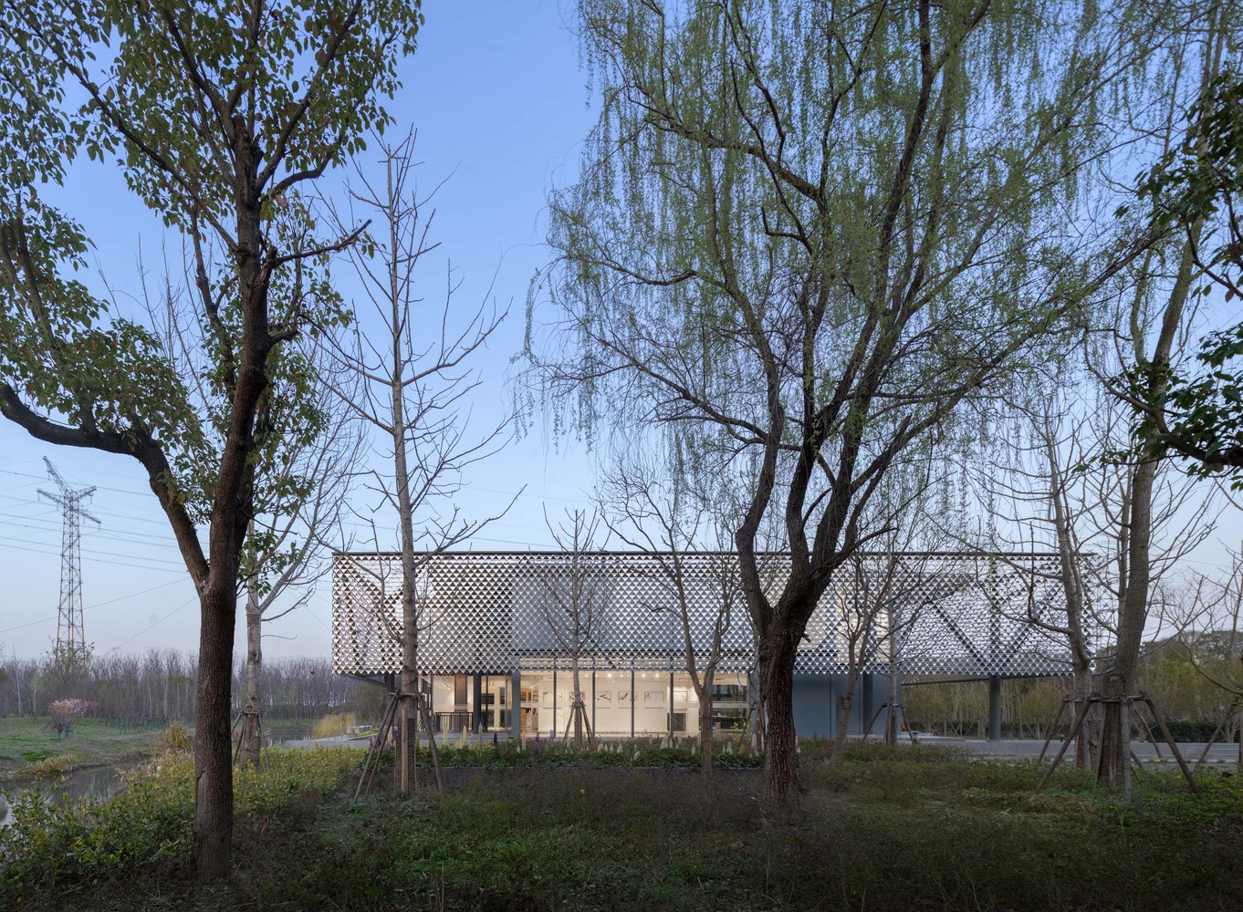 英科中心 / 山水秀建筑事务所 + 出品建筑事务所 - 建筑图