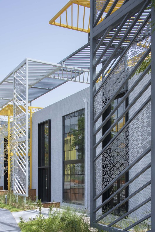 Fashion Factory创意工厂，A庭院城市更新 / 非静止建筑设计 - 建筑图, 表皮