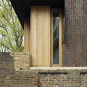 Casa de ladrillo en Southwark / Satish Jassal Architects - Fotografía interior, Ladrillo, Madera