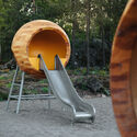 Vårbergstoppen Playground Spheres / AndrénFogelström - Interior Photography