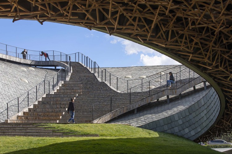 Yangliping Performing Arts Center / Studio Zhu-Pei - Exterior Photography