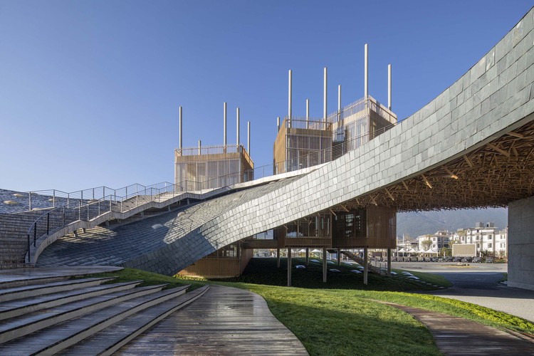 Yangliping Performing Arts Center / Studio Zhu-Pei - Exterior Photography
