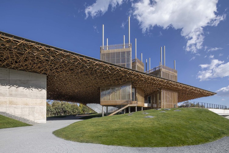 Yangliping Performing Arts Center / Studio Zhu-Pei - Exterior Photography, Facade