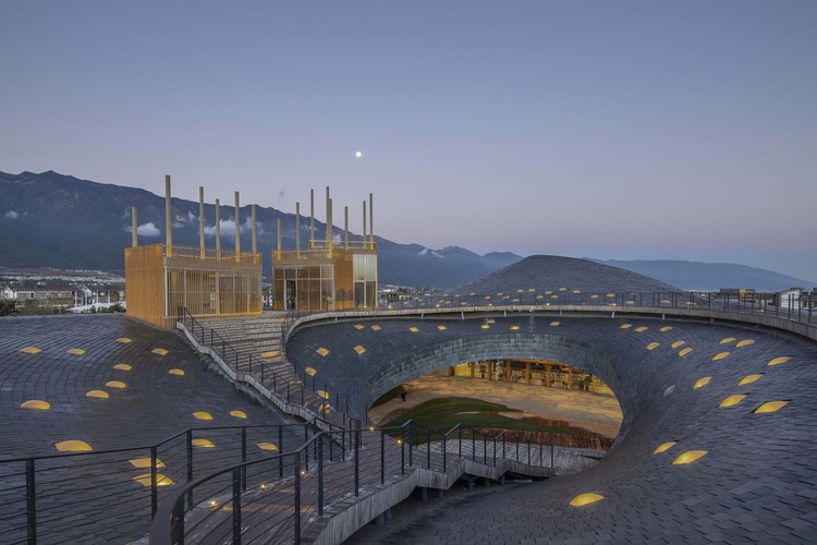 Yangliping Performing Arts Center / Studio Zhu-Pei - Exterior Photography