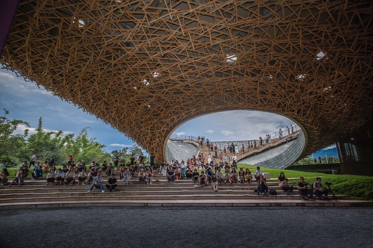 Yangliping Performing Arts Center / Studio Zhu-Pei - Exterior Photography, Arch