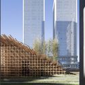 Bamboo Hill - Tianjin Vision Hill Plaza / Origin Architect - Exterior Photography, Pavilion