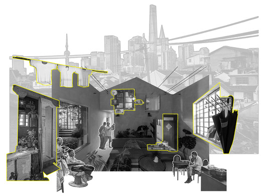 Projeto de Espaço Compartilhado para Jovens na Rua Yongjia / Greyspace Architecture Design Studio Projeto de Espaço Compartilhado para Jovens na Rua Yongjia / Greyspace Architecture Design Studio - Imagem 16 de 25