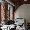 Bar "Bell" / rogojnikov&sorokin - Interior Photography, Restaurant & Bar Interiors, Beam, Table, Chair