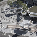 Europlatz Pavilion. Image © David Franck