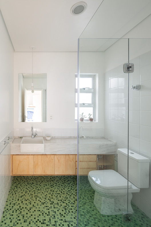 Casa Rolim / Sabiá Arquitetos - Fotografia de Interiores, Banheiro, Pia, Janela, Banheira, Chuveiro