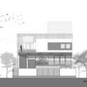 05 front elevation - Căn biệt thự 2 tầng hiện đại thiết kế nhiều kh&ocirc;ng gian s&acirc;n vườn hơn