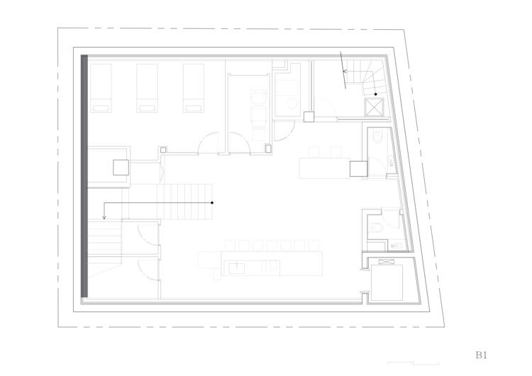 斜棱锥形混凝土建筑，Areuke 水疗中心 / Chiasmus Partners - 31 的图像 39