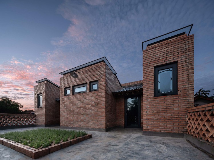 Red Brick Dwellings in Ezi Village / XAUAT - Exterior Photography, Brick