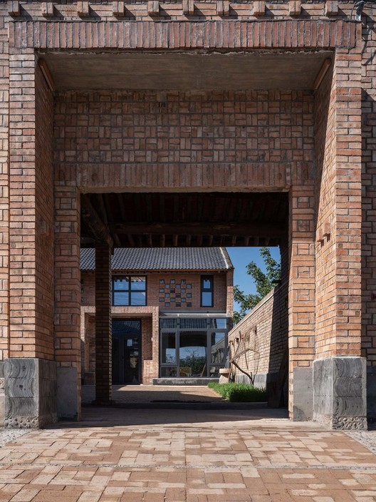 Red Brick Dwellings in Ezi Village / XAUAT - Exterior Photography, Brick