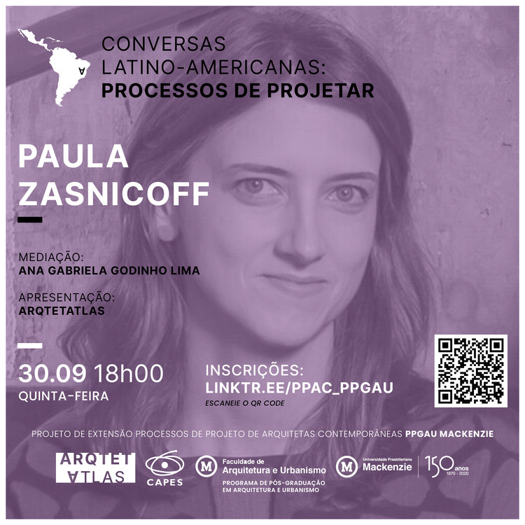 2º encontro | Conversas Latino-americanas: processos de projetar com a arq. Paula Zasnicoff - Imagem 1 de 1