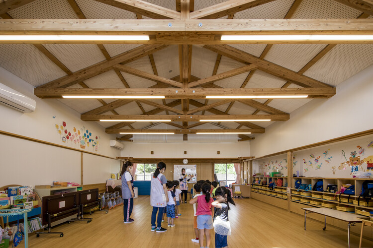 Hitachi City Hanayama Certified Child Center / MIKAMI Architects - Interior Photography, Beam