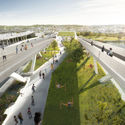 OMA / Jason Long revela nuevas imágenes del Puente-Parque en 11th Street, Washington D.C - Image 1 of 4